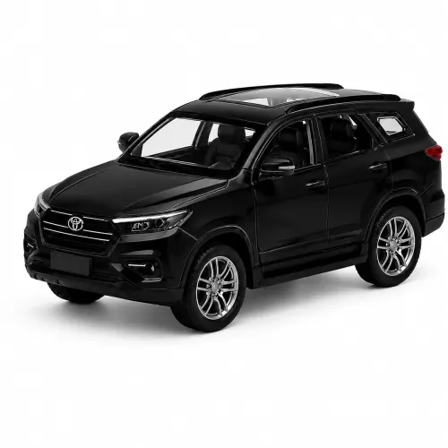 Image of 1:36 Diecast Metal Pull Back Toy Car with Lights