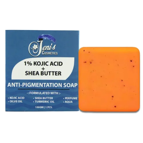 Image of 1% Kojic Acid Scrub Treatment Soap (1 Pcs) with Alpha Arbutin