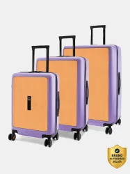 NASHER MILES Hard Body Set of 3 Luggage 8 Wheels