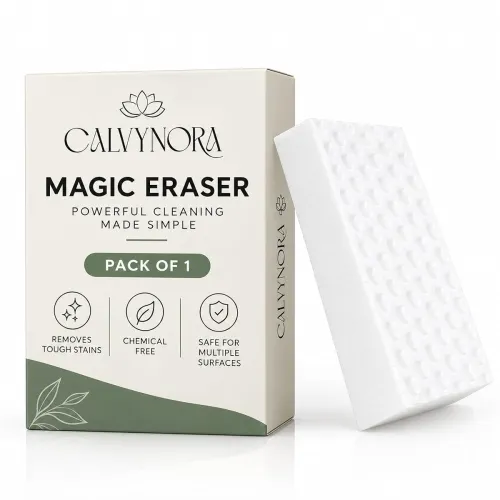 Image of 1 Pcs Magic Eraser Sponge for Cleaning Car Kitchen Bathroom Wall Furniture
