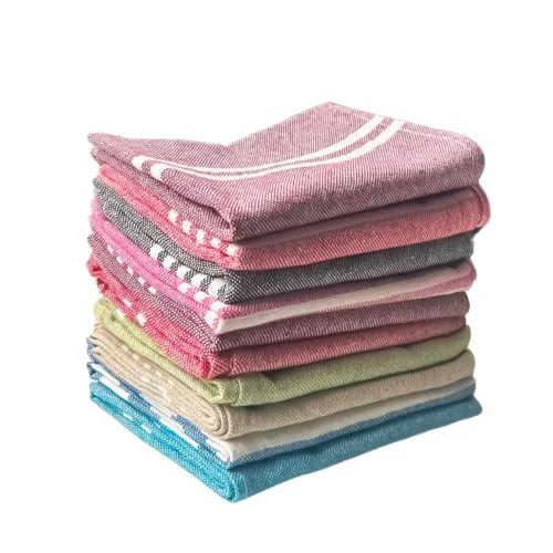 Image of 10 Pcs Dishcloths | 12x16 Inches | Bulk Cotton Kitchen Cleaning Dish Cloths