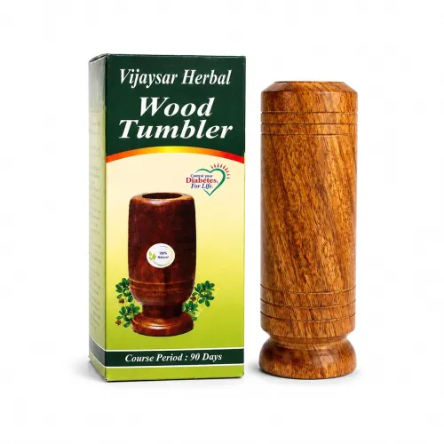 Image of 100% Pure Vijaysar Wood Glass 