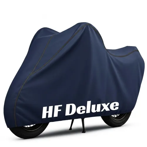 Image of 100% Waterproof HF Deluxe Bike Cover | Polyester Body Cover for Rain & Sun | UV Protection, Dustproof, Scratch Resistant