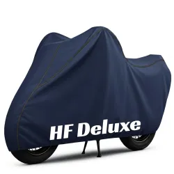 100% Waterproof HF Deluxe Bike Cover | Polyester Body Cover for Rain & Sun | UV Protection, Dustproof, Scratch Resistant