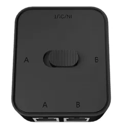 1000Mbps Ethernet Network Adapter Compact Double Port Network Hub for Office