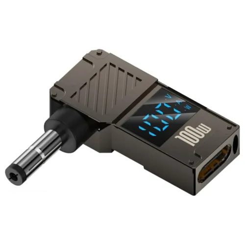 Image of 100W Female Type-C to Laptop Charging Adapter Converter Compatible with Lenovo IdeaPad 