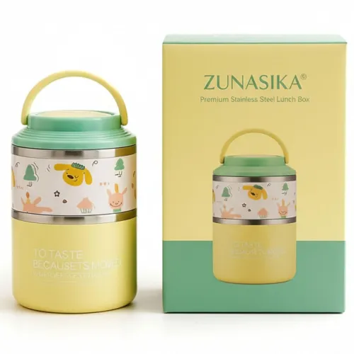 Image of 1060ml Insulated Stainless Steel Lunch Box