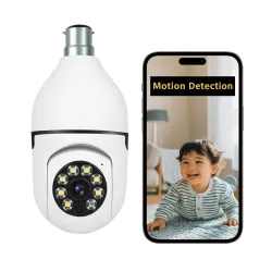1080p FHD WiFi Wireless Security Camera with Audio & Night Vision - Live Feed, Motion Detection, Perfect for Home & Offi