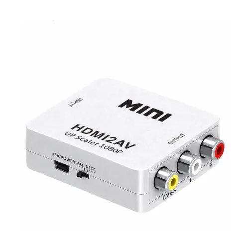 Image of 1080P HDMI to RCA Converter Mini AV CVBS Adapter