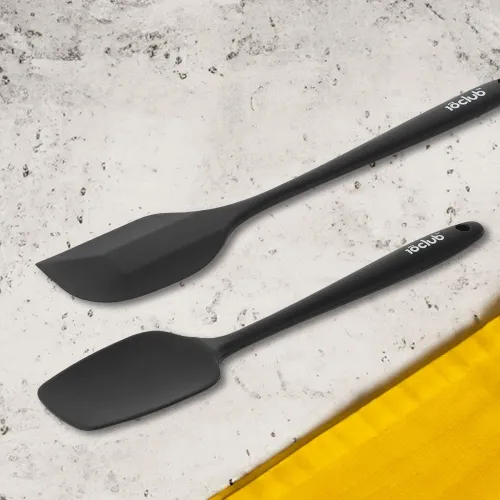 Image of 10club Silicone Set of 2 Spatula with Strong Handles for Kitchen