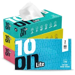 10on Lite Eco Soft Facial Tissues (PO4)