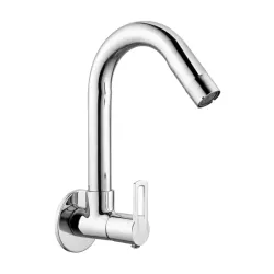 10x SQ-8744 Wall Mount Metal Stainless Steel Kitchen Sink Tap
