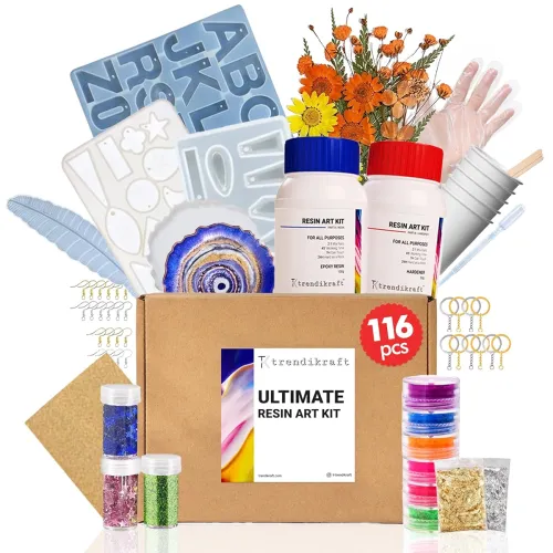 Image of 116pcs Ultimate All-in-One Resin Art Kit 