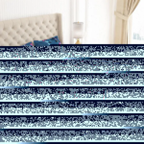 Image of 150 TC Cotton Feel Glace Cotton Printed Double Bed Bedsheet with 2 King Size