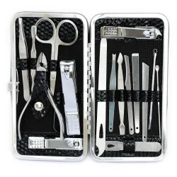 16 PCS Professional Manicure & Pedicure Kit for Women & Men