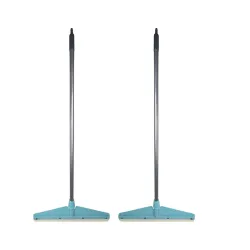 18\' INCH Wiper Stainless Steel Pipe | Cleaning Home, Kitchen, Bathroom (Assorted Colours, Pack of 2)