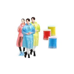 1Aashapura Disposable Raincoat Poncho