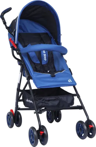 Image of 1st Step Jet Stroller/Pram (Blue, Multi)