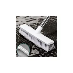 2-in-1 Bathroom Cleaning Brush with Wiper 