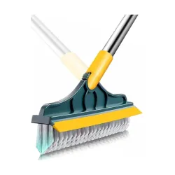 2 in 1 Cleaning Floor Scrub Brush Floor Brush Scrubber with Long Handle Grout