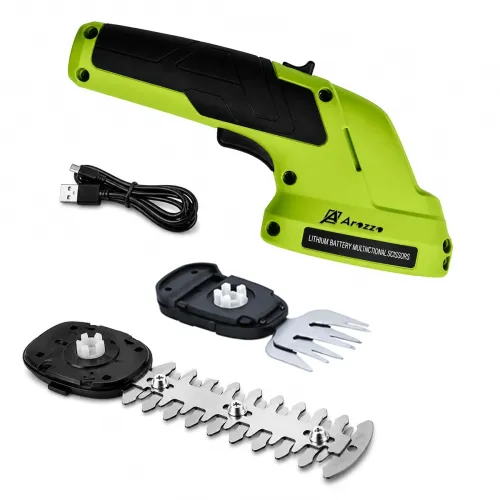 Image of 2-in-1 Cordless Hedge Grass Shears Trimmer Lightweight Grass Shears for Lawn