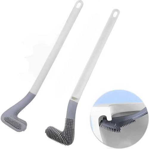 Image of 2 Pc Golf Toilet Brush Set with Holder, Bathroom 