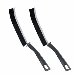 2 Pcs Hard-Bristled Crevice Cleaning Brush