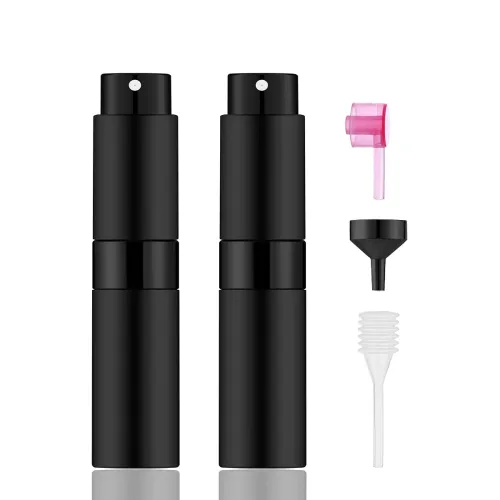 Image of 2 Portable Perfume Atomizer Bottles