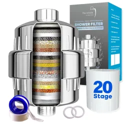 20 Stage Shower Filter Head for Hard Water