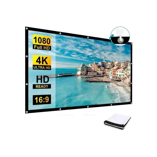 Image of 220 Inch Foldable Screen-4:3 Projector Screen Indoor Outdoor Portable