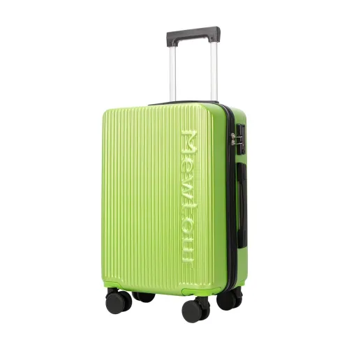 Image of 24-inch ABS zippered luggage suitcase with telescopic handle