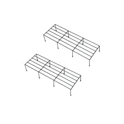 24-Inch Metal Flower Pot Stand