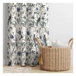 240 TC Cotton Anokhi Printed Window Curtains, 5ft x 3.75ft * Pack of 2