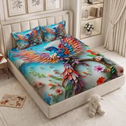 240 TC Cotton Double Bedsheet 