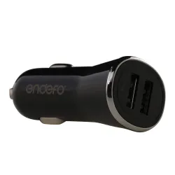 2.4A Dual USB for Car Charger, Tablets, Black