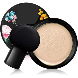 24h Invisible Waterproof Liquid Foundation With Blender For Face Makeup | Highlighter | High Coverage | Dark/Dry Skin Tone | HD Water Base Face Cream Natural Glow Beauty Cosmetics Makeup Kit