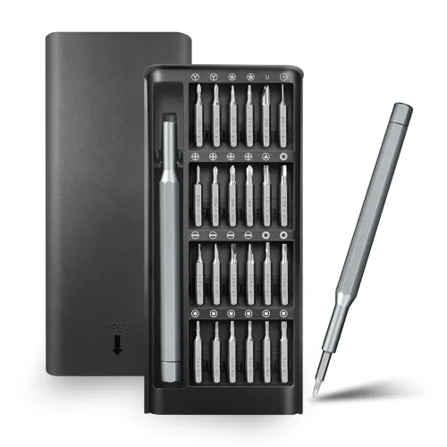 Image of 24-in-1 Professional Precision Screwdriver Set, Small Magnetic Screwdriver Sets for Fixing Electronics, Mini Tool Kits f