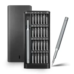 24-in-1 Professional Precision Screwdriver Set, Small Magnetic Screwdriver Sets for Fixing Electronics, Mini Tool Kits f