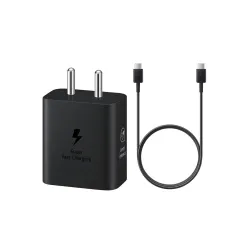 25W Gan Fast Charger with USB-C Cable for Samsung F36 F16 M55 M06 M05 M16 M15