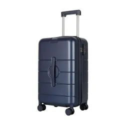 29 Blue Hardside Spinner Luggage with 360° Wheels