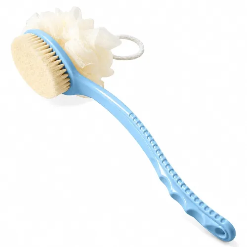 Image of 2 in 1 Back Body Bath Brush with Loofah