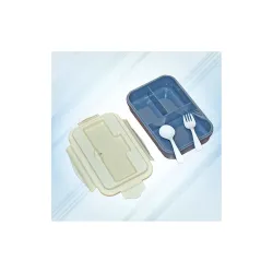 3-Compartment Insulated Lunch Box  Portable Food Container for Kids