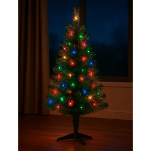 Image of 3 Feet Artificial Christmas Tree Decoration | Christmas Xmas Decorations Items for Home (3 FEET) 