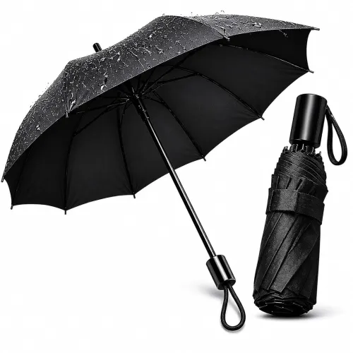Image of 3 Fold Effortless Open & Close Umbrella