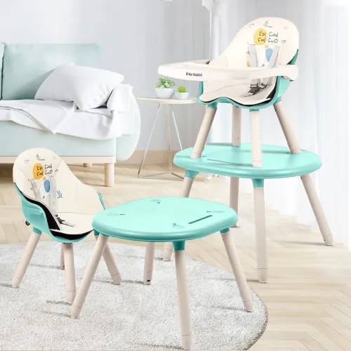 Image of R for Rabbit 3-in-1 Baby High Chair – Green Cream