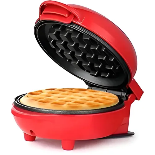 Image of Electric Non-Stick 3-in-1 Mini Waffle Maker 350W