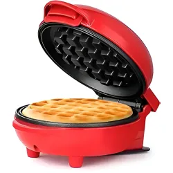 Electric Non-Stick 3-in-1 Mini Waffle Maker 350W