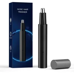 3-in-1 Nose, Ear & Eyebrow Hair Trimmer for Men & Women | Waterproof Painless Facial Hair Remover | 