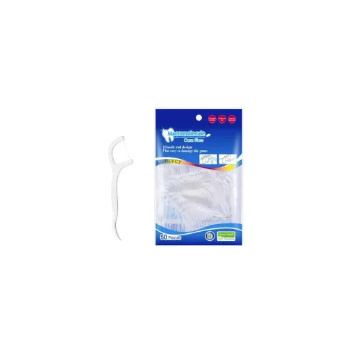 Image of 3 in 1 Tooth Cleaning Dental Floss Toothpick Flos Set - 50 Piece