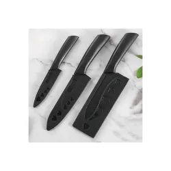 3-Piece High Carbon Stainless Steel Kitchen Knife Set